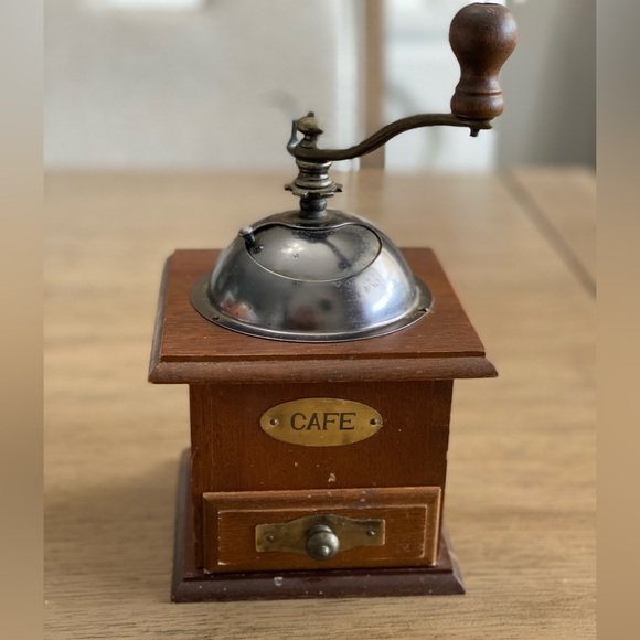 Other - Vintage coffee grinder café vtg decor